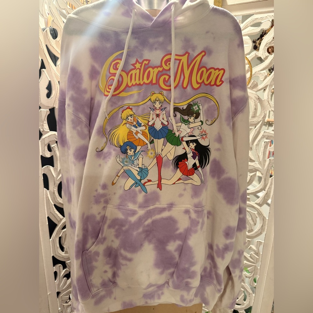 Sailor Moon Tie-Dye Hoodie